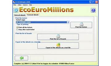 EcoEuromillions for Windows - Download it from Habererciyes for free